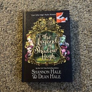 Monster high and ever after high book the legend of shadow high